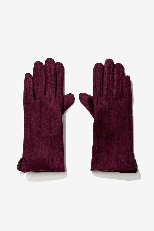 GUANTES PEGGY GRANATE
