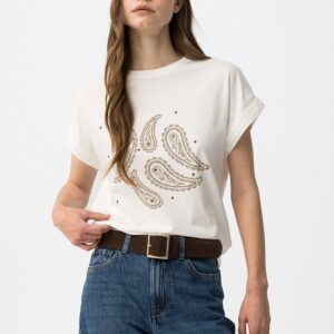 CAMISETA NATALIE BLANCA