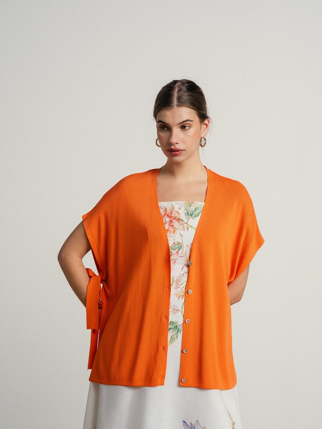 CHAQUETA ESCOTE PICO LAZOS COSTADO - Imagen 2