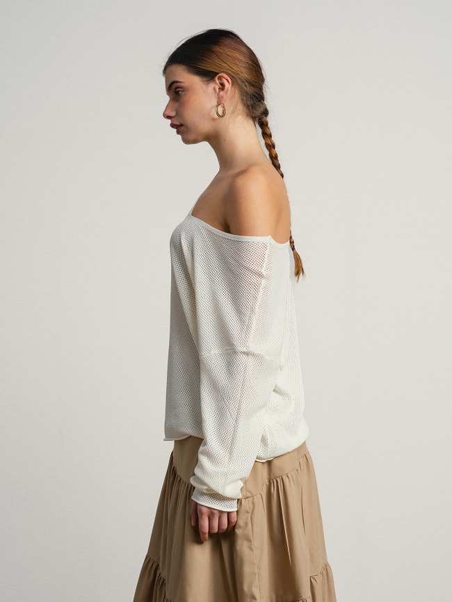 JERSEY CALADO ESCOTE EN V - Imagen 5